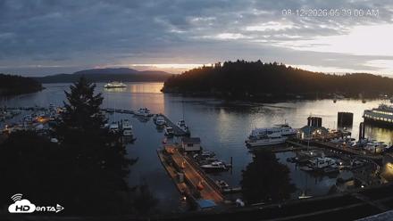 Friday Harbor - San Juan Island Live Webcam - Aug 12, 2026, 5:39am PDT