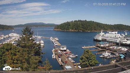 Friday Harbor - San Juan Island Live Webcam - Jul 30, 2026, 3:44pm PDT