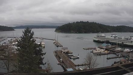Friday Harbor - San Juan Island Live Webcam - Jan 9, 2026, 12:00pm PST