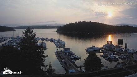 Friday Harbor - San Juan Island Live Webcam - Aug 15, 2026, 6:51am PDT