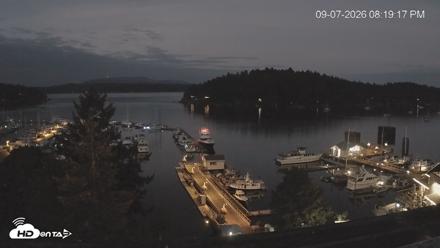 Friday Harbor - San Juan Island Live Webcam - Sep 7, 2026, 8:20pm PDT