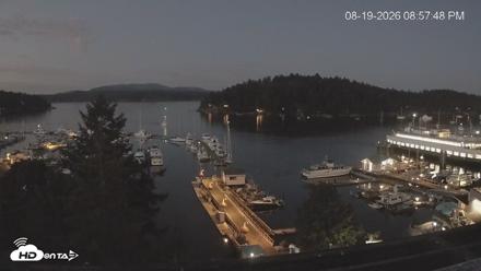 Friday Harbor - San Juan Island Live Webcam - Aug 19, 2026, 8:59pm PDT