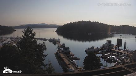 Friday Harbor - San Juan Island Live Webcam - Jul 13, 2026, 7:49am PDT