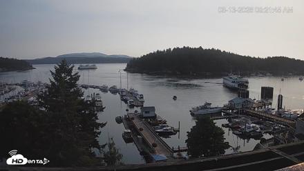 Friday Harbor - San Juan Island Live Webcam - Aug 13, 2026, 8:22am PDT