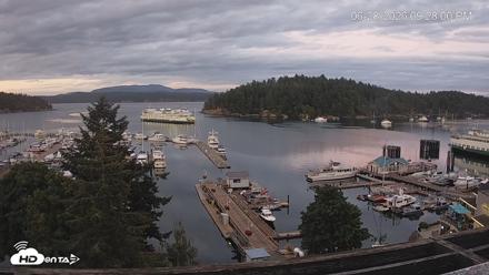 Friday Harbor - San Juan Island Live Webcam - Jun 28, 2026, 9:28pm PDT