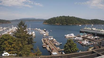 Friday Harbor - San Juan Island Live Webcam - Jul 23, 2026, 2:15pm PDT