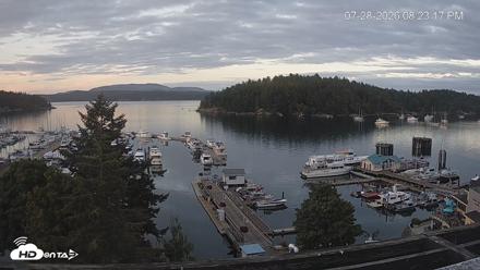 Friday Harbor - San Juan Island Live Webcam - Jul 28, 2026, 8:24pm PDT