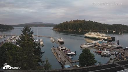 Friday Harbor - San Juan Island Live Webcam - Jun 15, 2026, 9:01pm PDT