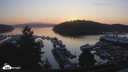 Friday Harbor - San Juan Island Live Webcam - Jul 22, 2026, 5:54am PDT