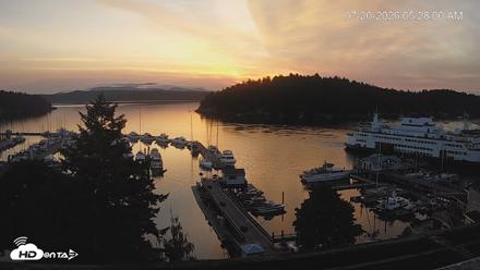 Friday Harbor - San Juan Island Live Webcam - Jul 20, 2026, 5:28am PDT
