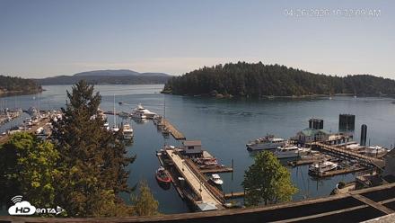 Friday Harbor - San Juan Island Live Webcam - Apr 26, 2026, 10:33am PDT