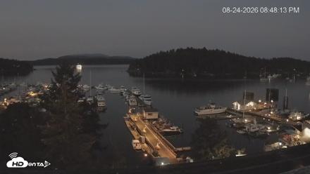 Friday Harbor - San Juan Island Live Webcam - Aug 24, 2026, 8:48pm PDT