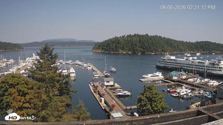 Friday Harbor - San Juan Island Live Webcam - Aug 6, 2026, 2:21pm PDT
