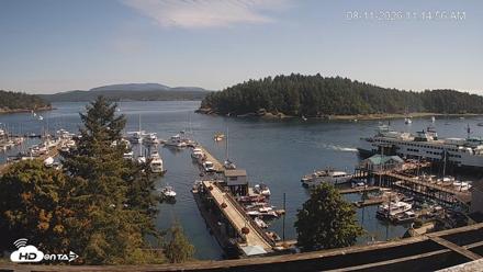 Friday Harbor - San Juan Island Live Webcam - Aug 11, 2026, 11:15am PDT