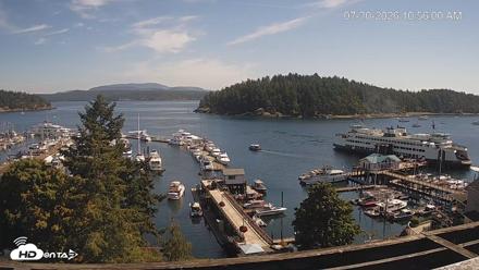Friday Harbor - San Juan Island Live Webcam - Jul 30, 2026, 10:56am PDT