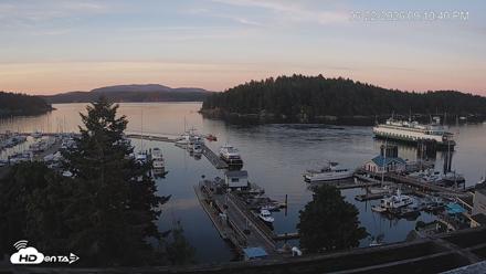 Friday Harbor - San Juan Island Live Webcam - Jun 22, 2026, 9:11pm PDT