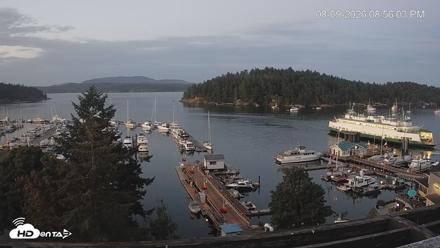 Friday Harbor - San Juan Island Live Webcam - Aug 9, 2026, 8:57pm PDT
