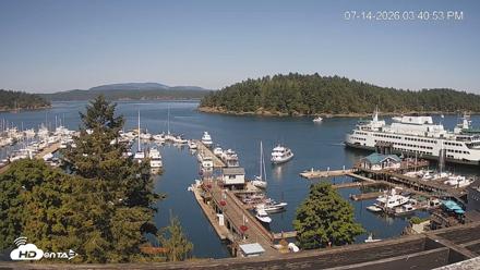 Friday Harbor - San Juan Island Live Webcam - Jul 14, 2026, 3:41pm PDT