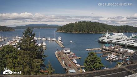Friday Harbor - San Juan Island Live Webcam - Jun 28, 2026, 3:50pm PDT