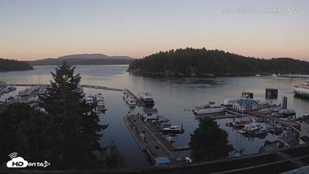 Friday Harbor - San Juan Island Live Webcam - Jun 16, 2026, 9:08pm PDT