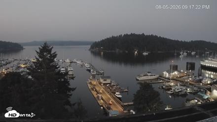 Friday Harbor - San Juan Island Live Webcam - Aug 5, 2026, 9:18pm PDT
