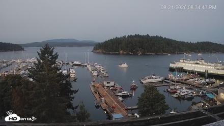 Friday Harbor - San Juan Island Live Webcam - Aug 21, 2026, 8:35pm PDT