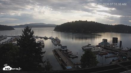 Friday Harbor - San Juan Island Live Webcam - May 2, 2026, 7:31am PDT