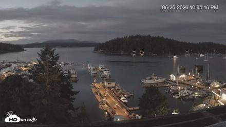 Friday Harbor - San Juan Island Live Webcam - Jun 26, 2026, 10:05pm PDT