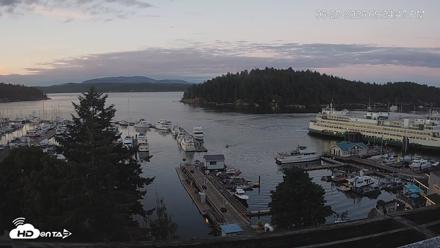 Friday Harbor - San Juan Island Live Webcam - Jun 27, 2026, 9:25pm PDT