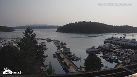 Friday Harbor - San Juan Island Live Webcam - Aug 5, 2026, 8:36am PDT