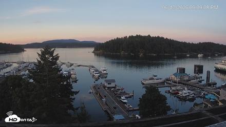 Friday Harbor - San Juan Island Live Webcam - Jun 13, 2026, 9:09pm PDT