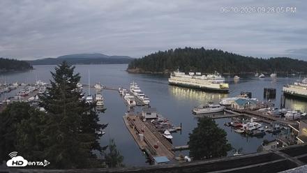Friday Harbor - San Juan Island Live Webcam - Jun 30, 2026, 9:28pm PDT