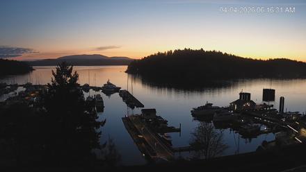 Friday Harbor - San Juan Island Live Webcam - Apr 4, 2026, 6:17am PDT