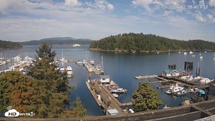 Friday Harbor - San Juan Island Live Webcam - Aug 19, 2026, 3:39pm PDT
