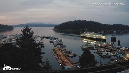 Friday Harbor - San Juan Island Live Webcam - Jul 22, 2026, 9:24pm PDT