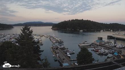 Friday Harbor - San Juan Island Live Webcam - Jul 13, 2026, 9:05pm PDT