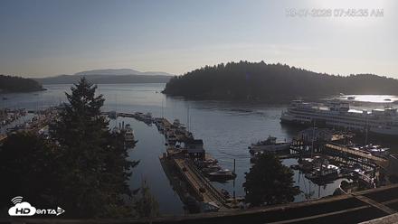 Friday Harbor - San Juan Island Live Webcam - Aug 7, 2026, 7:46am PDT