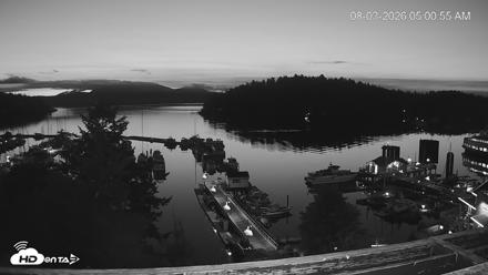 Friday Harbor - San Juan Island Live Webcam - Aug 3, 2026, 5:01am PDT
