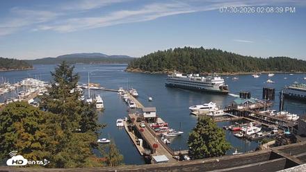 Friday Harbor - San Juan Island Live Webcam - Jul 30, 2026, 2:09pm PDT