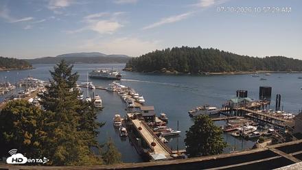 Friday Harbor - San Juan Island Live Webcam - Jul 30, 2026, 10:58am PDT