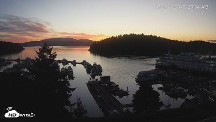 Friday Harbor - San Juan Island Live Webcam - Jul 29, 2026, 5:24am PDT