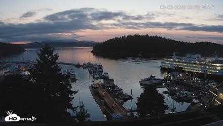 Friday Harbor - San Juan Island Live Webcam - Aug 3, 2026, 5:23am PDT