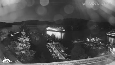 Friday Harbor - San Juan Island Live Webcam - Jun 13, 2026, 10:16pm PDT