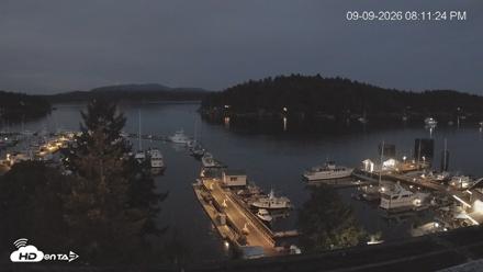 Friday Harbor - San Juan Island Live Webcam - Sep 9, 2026, 8:12pm PDT