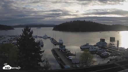 Friday Harbor - San Juan Island Live Webcam - Apr 13, 2026, 7:40am PDT