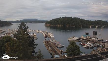 Friday Harbor - San Juan Island Live Webcam - Jul 26, 2026, 8:26pm PDT