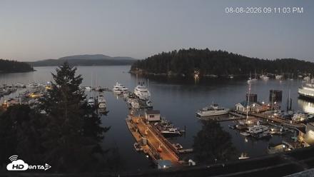 Friday Harbor - San Juan Island Live Webcam - Aug 8, 2026, 9:11pm PDT