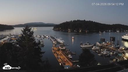 Friday Harbor - San Juan Island Live Webcam - Jul 4, 2026, 9:55pm PDT