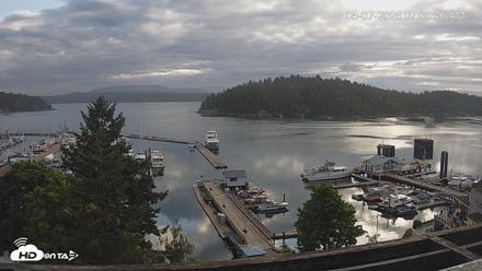 Friday Harbor - San Juan Island Live Webcam - May 7, 2026, 7:07am PDT