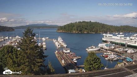 Friday Harbor - San Juan Island Live Webcam - Jun 30, 2026, 6:01pm PDT